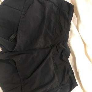 Lululemon athletic black shorts